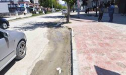 Van’ın İskele Caddesinde Alt Yapı Çalışması