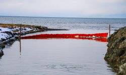 Van Gölü'ne akan derelere atık tutucu yerleştirildi