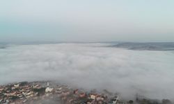 İstanbul Boğazı sisle kapandı, ortaya kartpostallık manzaralar çıktı