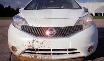 Nissan kendini temizleyen araba boyası geliştirdi