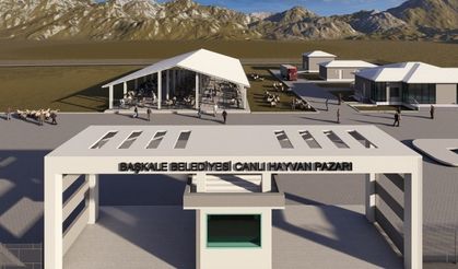 Başkale’de canlı hayvan pazarı kuruluyor