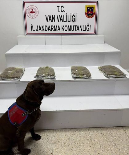 Van Başkale’de 5 kilo 250 gram kubar esrar ele geçirildi