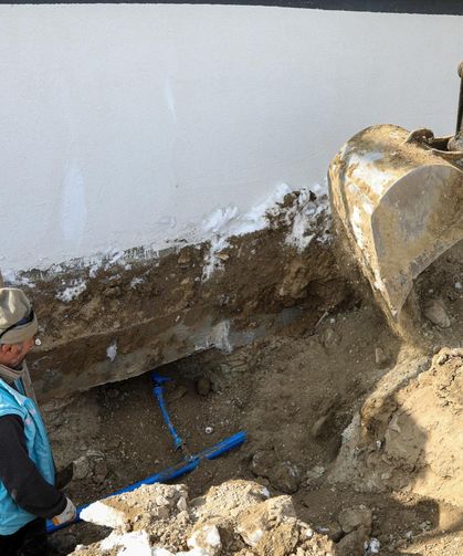 Gürpınar Akpınar mahallesinin yeni içme suyu hattı tamamlandı