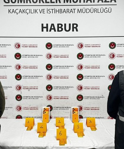 Habur’da ayakkabı içerisinde 41 kilo altın ele geçirildi