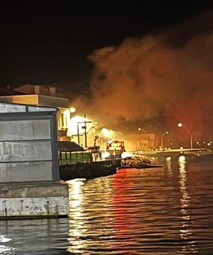 Gelibolu’da alevler yükseldi: Yangın korkuttu