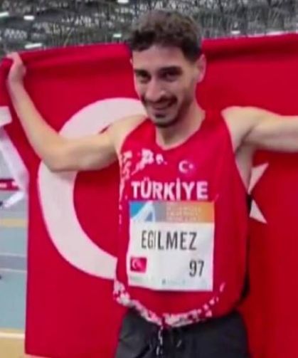 Milli sporcu Mehmet Emin Eğilmez, dünya şampiyonu oldu