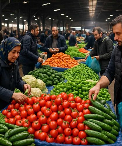 Van’da sebze ve meyve fiyatları gücellendi