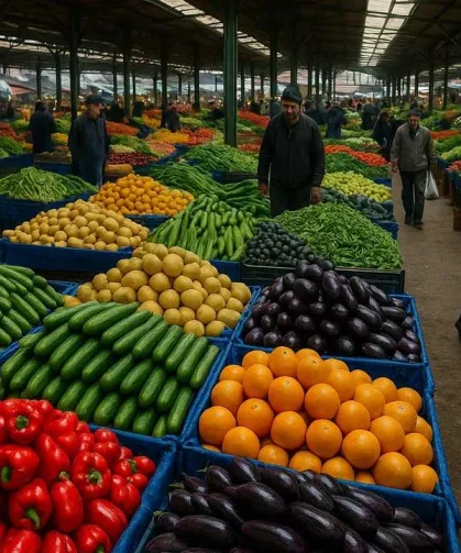 Van Sebze Hali’nde fiyatlar güncellendi
