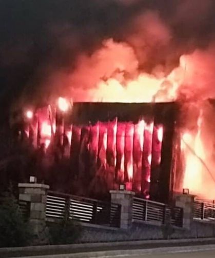 Ankara’da fabrika yangını