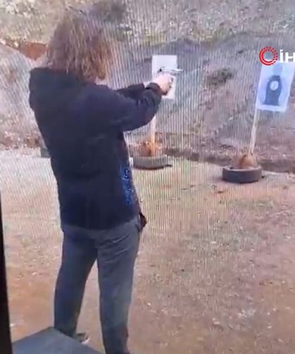 Okulda dehşet saçan saldırganın atış talimi görüntüleri ortaya çıktı