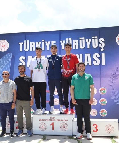 Vanlı sporcular Türkiye dereceleri elde etti