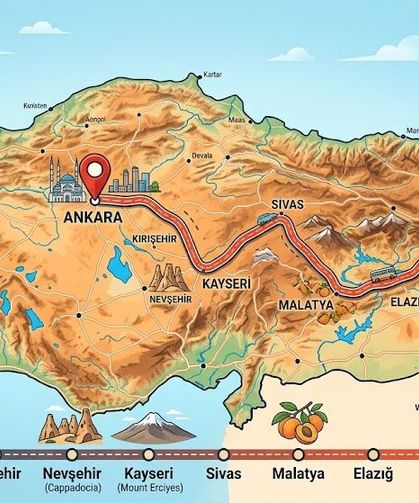 Van Ankara arası kaç kilometre? Karayolu ve uçakla ulaşım süresi ne kadar?