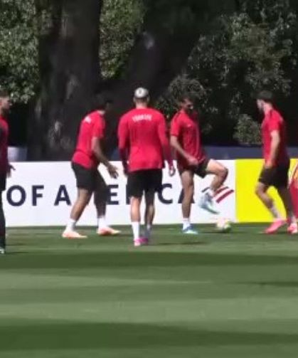 A Milli Takımda Avustralya Maçı Öncesi Son Prova