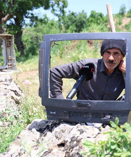 Eski televizyon kasasıyla şöhreti yakaladı