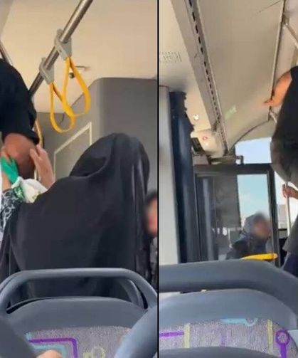 Şehir İçi Otobüste Yumruklu Kavga: Yolcular Araya Girdi