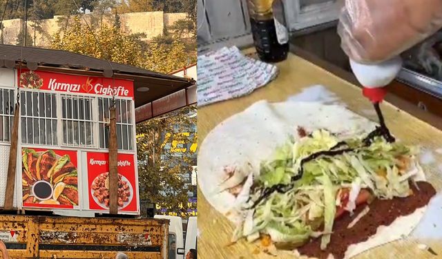 Çiğköfteye deterjan kabıyla sos döken esnafa para cezası verildi