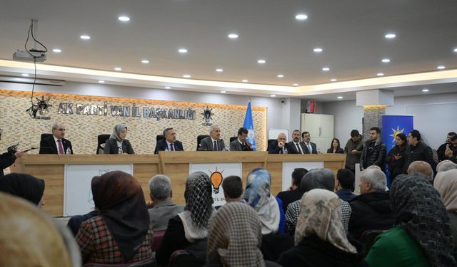 Bakan Uraloğlu Van’da Konuştu: “Van Çok Daha İyi Noktalara Gelecek”