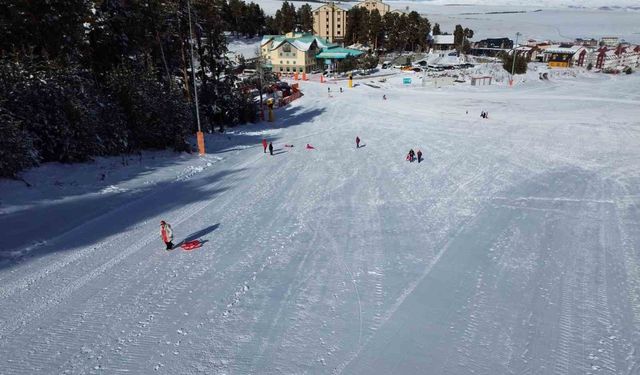 Sarıkamış'ta kayak heyecanı başlıyor