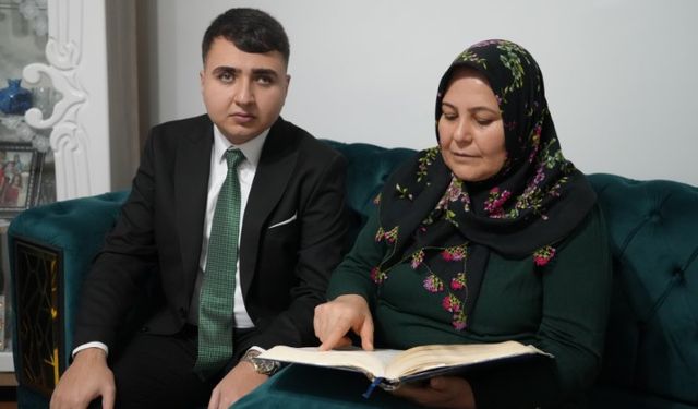 Kur’an-ı Kerim aşkı, görmeyen gözü oldu