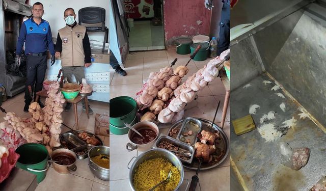 Zabıtanın “Leş Kokusu Var” Dediği Dönercide Mide Bulandıran Görüntüler