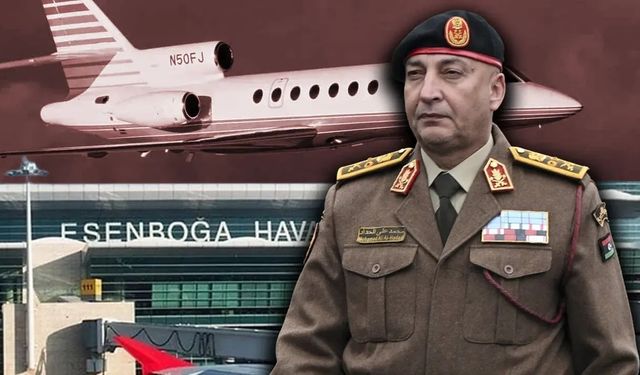Libya Genelkurmay Başkanını taşıyan uçak Ankara'da düştü