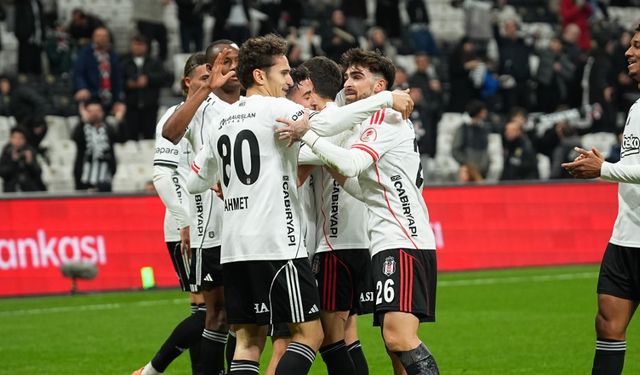 Beşiktaş, kupada yoluna kayıpsız devam ediyor
