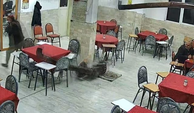 Güzel kokması için sobaya döktü ortalığı savaş alanına çevirdi