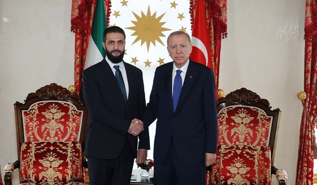 Cumhurbaşkanı Erdoğan, Suriye Cumhurbaşkanı Ahmed Şara ile görüştü