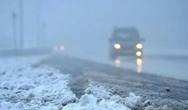 Van için buzlanma, don ve çığ tehlikesi uyarısı