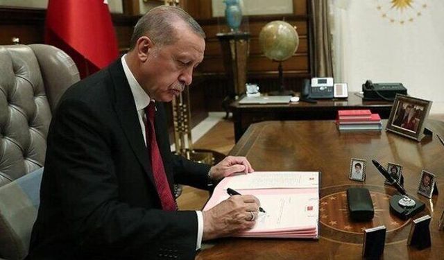 Cumhurbaşkanı Erdoğan İmzaladı: Atama Kararları Resmi Gazete'de