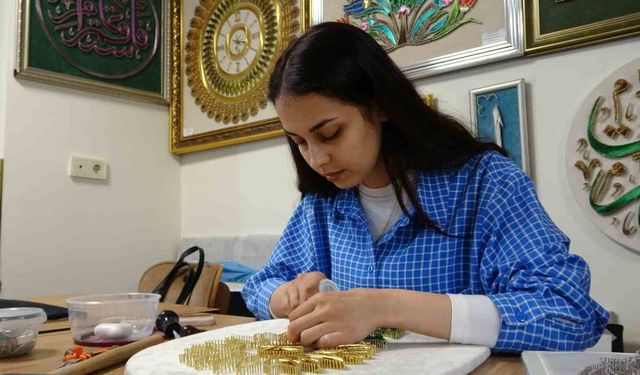 Kadınlar Filografi Sanatıyla Hayallerini Sanata Dönüştürüyor