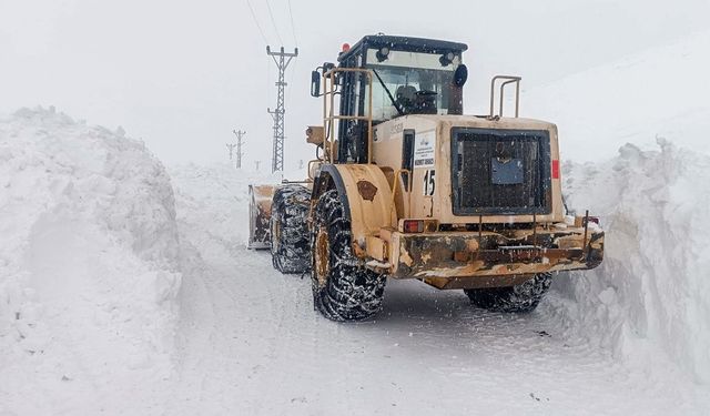Van’da 15 yerleşim yerine ulaşım sağlanamıyor