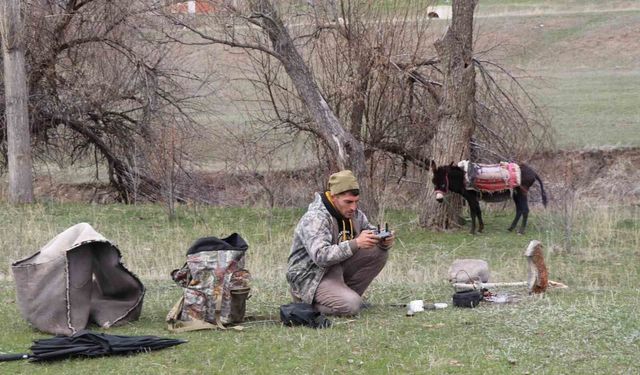 Saksağandan ilham aldı, çobanlığı dijitalleştirdi: Sürüyü dronla yönetiyor