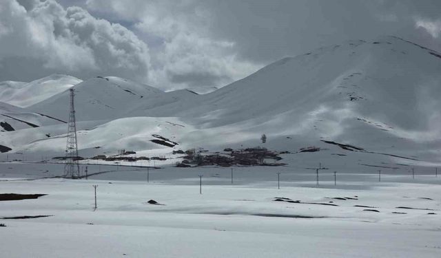 Van’da Aynı Anda Hem Kış Hem Bahar Yaşanıyor