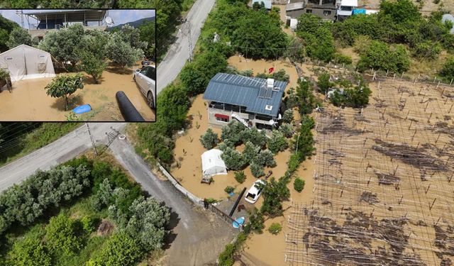 Defne’de Sağanak Afeti: Tarım Arazileri Göle Döndü, Evleri Su Bastı