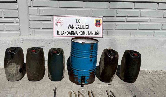 Van’da Kaçak Akaryakıt Operasyonu: 319 Litre Ele Geçirildi
