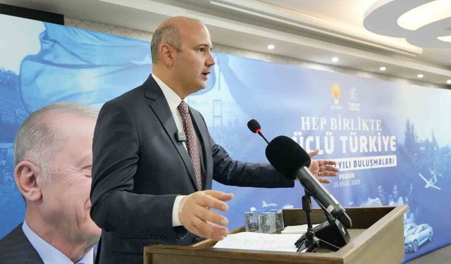 AK Parti Genel Başkan Yardımcısı Ömer İleri: "Türkiye’yi dünyanın en güçlü 10 devletinden biri yapacağız"