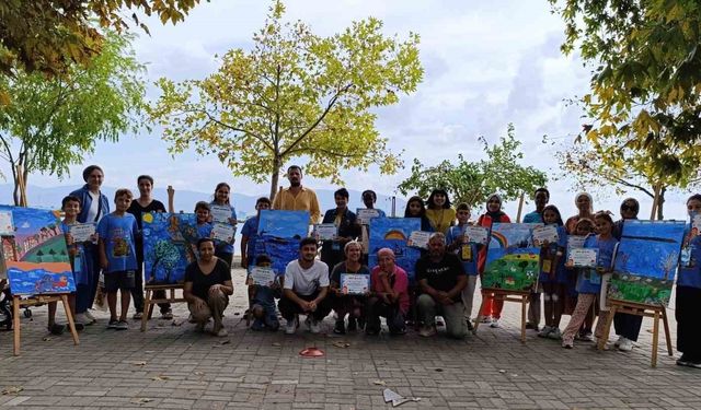 Marmara Adası’nda renkli görüntüler