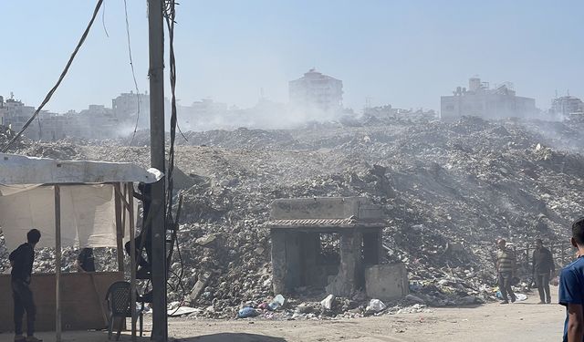 Gazze’de biriken çöp miktarı çeyrek milyon tonu aştı