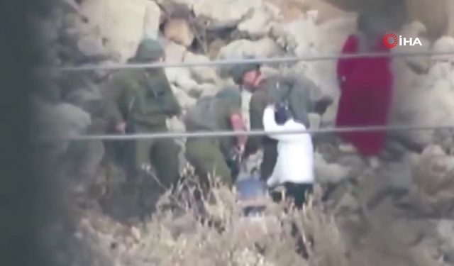 İsrail askerleri zeytin toplayan 65 yaşındaki Filistinliye saldırdı