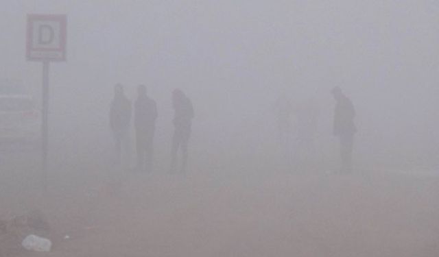 Van ve bölge illerine pus ve sis uyarısı