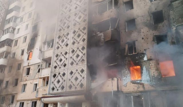 Rusya’nın Ukrayna’ya yoğun saldırısı: 470 İHA ve 48 füze, 10 can kaybı