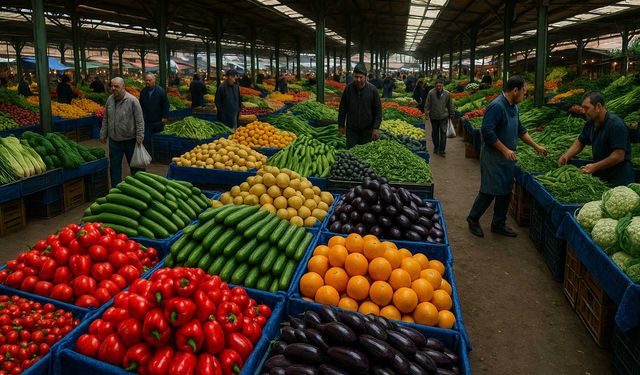 Van Sebze Hali’nde fiyatlar yeniden düzenlendi