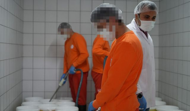Hükümlüler hem meslek ediniyor hem de ekonomiye katkı sağlıyor