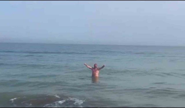 Kasım ayında deniz keyfi