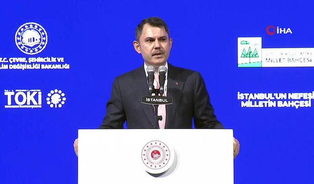 Bakan Kurum: "’Buraya binalar dikilecek’ dediler, iftiralara aldırmadık gereğini yaptık"