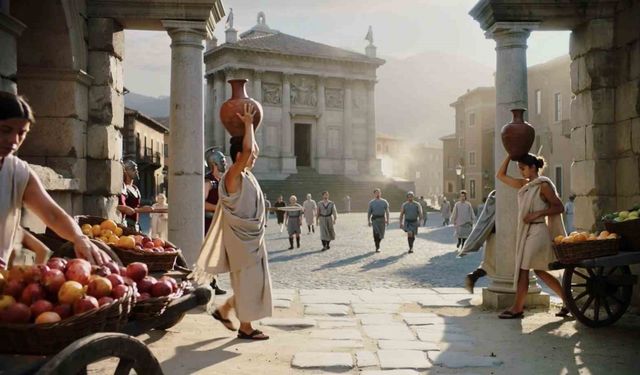 Pompeiopolis Antik Kenti’nde 2 bin yıllık tarih yapay zekayla canlandı