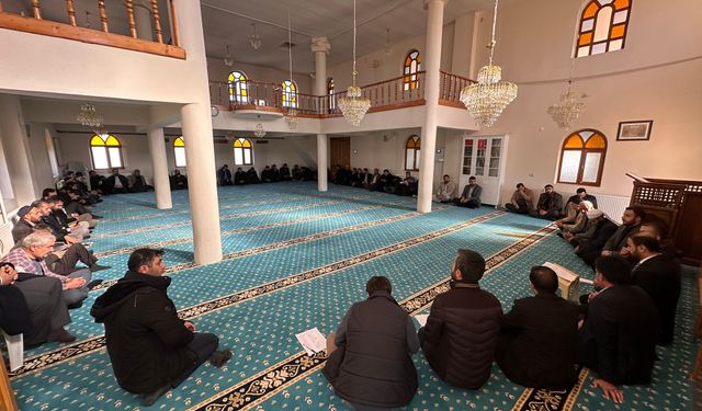 Gürpınar Müftülüğünde Kasım Ayı Mutat Toplantısı Gerçekleştirildi