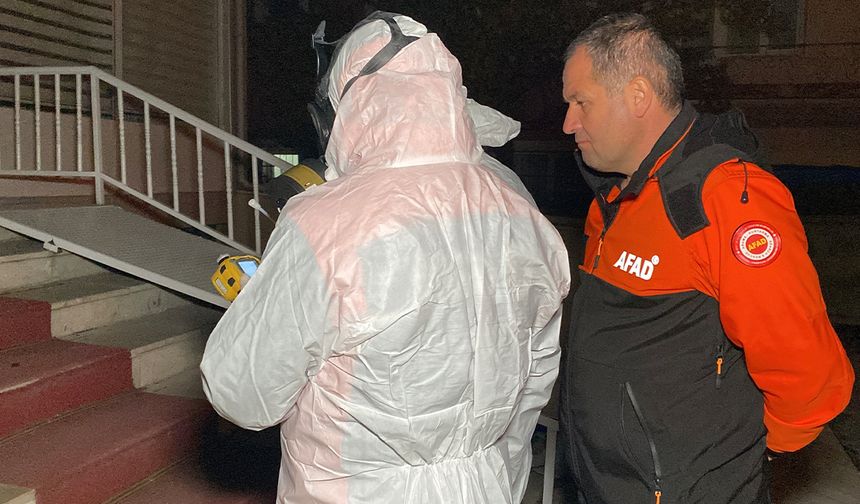 Çorum'da ilaçlama yapılan apartmandaki 7 kişi hastanelik oldu