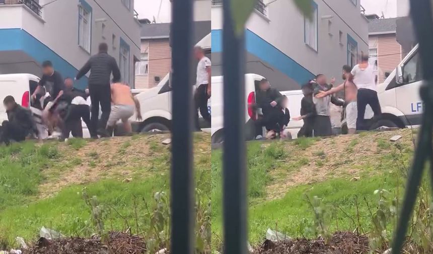 Kardeş kavgasında sopa, kemer ve bıçaklar havada uçuştu